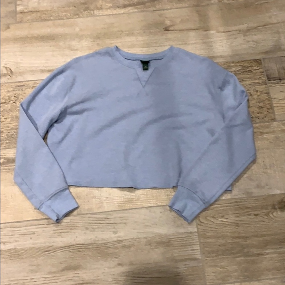 wild fable thermal Crop Top Long Sleeve
